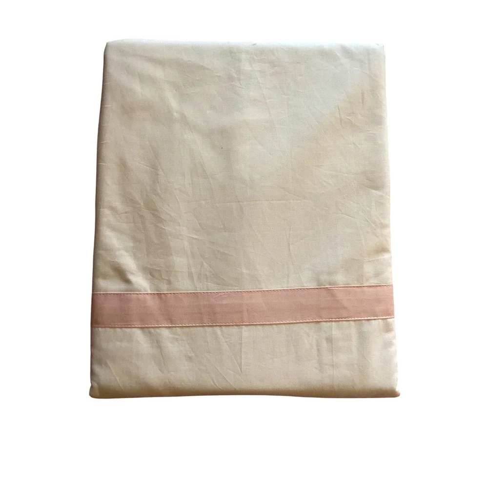 Pottery Barn Kids Girls Decorator‎ Organic Light Pink Twin Duvet Cover